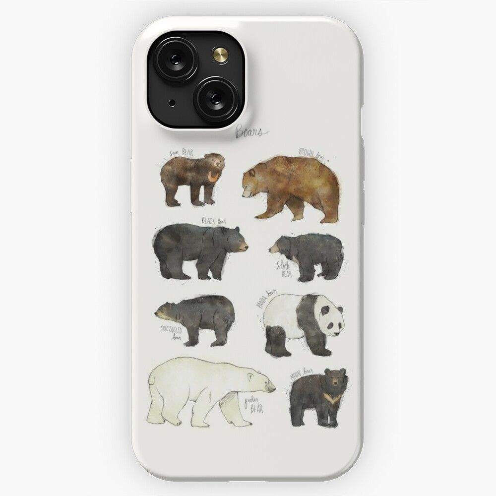 Bears iPhone 15 Slim Phone Case Cover