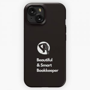 Beautiful And Smart Bookkeeper iPhone 15 Slim Phone Case Cover