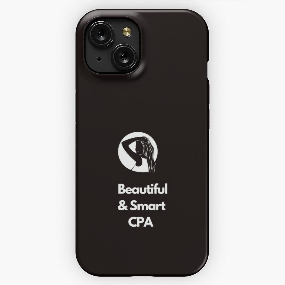 Beautiful And Smart Cpa iPhone 15 Slim Phone Case Cover