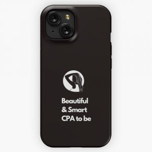Beautiful And Smart Cpa To Be iPhone 15 Slim Phone Case Cover