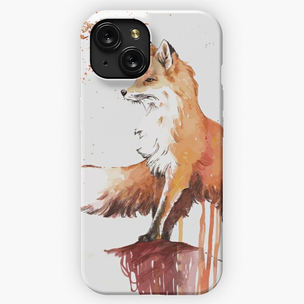 Beautiful Fox iPhone 15 Slim Phone Case Cover