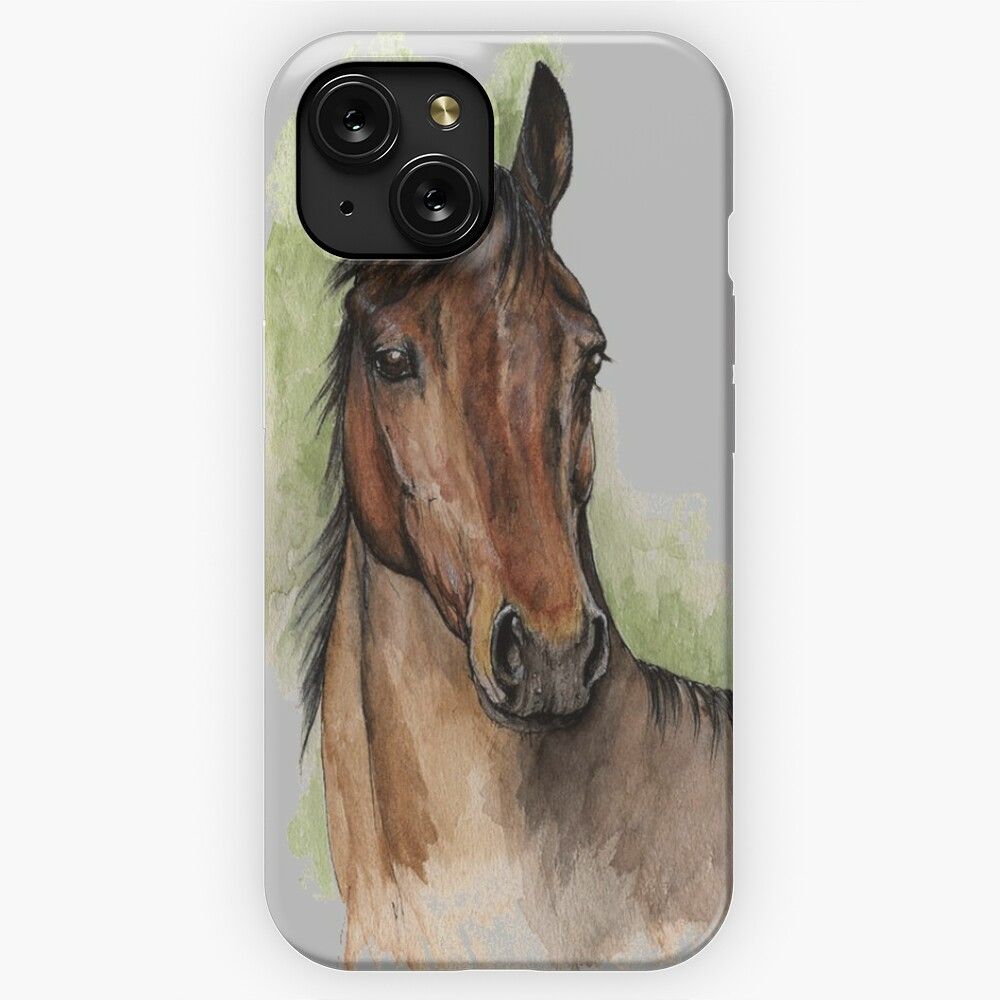 Beautiful Horse iPhone 15 Slim Phone Case Cover