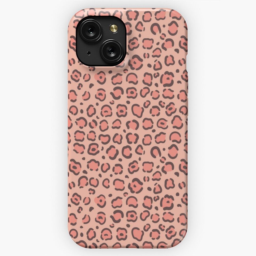 Beautiful Leopard Skin iPhone 15 Slim Phone Case Cover