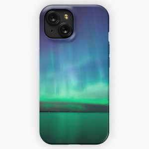 Beautiful Northern Lights iPhone 15 Slim Phone Case Cover