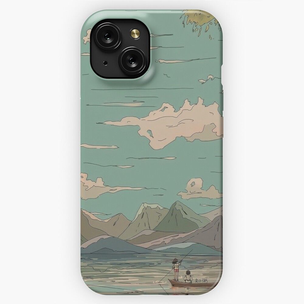 Beautiful Scenery Aesthetic iPhone 15 Slim Phone Case Cover