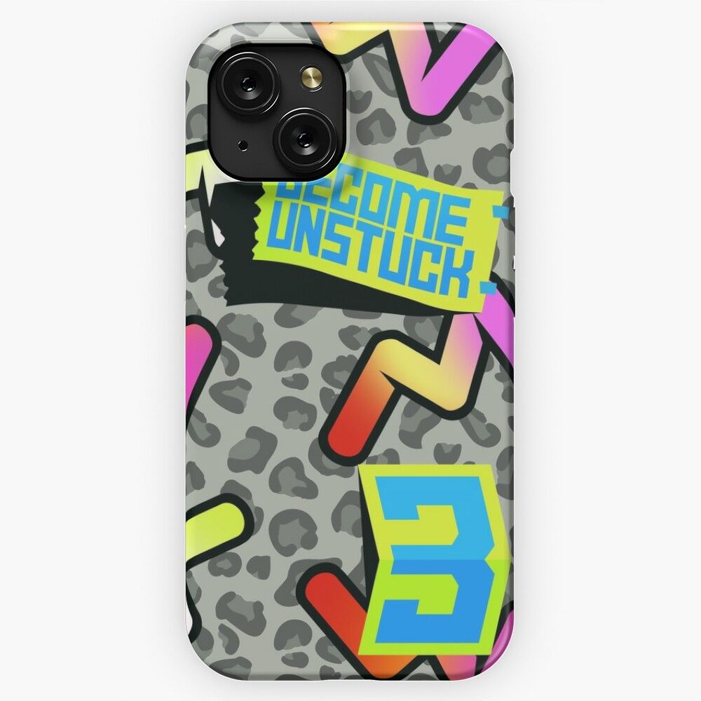 Become Unstuck iPhone 15 Slim Phone Case Cover