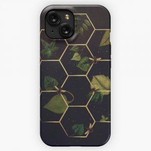 Bees In Space iPhone 15 Slim Phone Case Cover