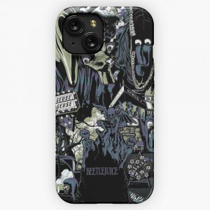 Beetlejuice Adam Barbara iPhone 15 Slim Phone Case Cover