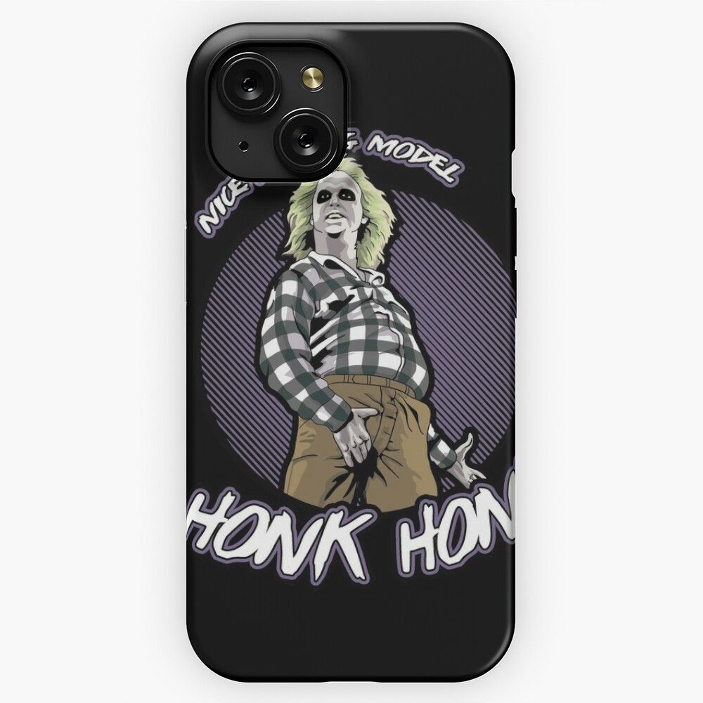 Beetlejuice Honk Honk iPhone 15 Slim Phone Case Cover