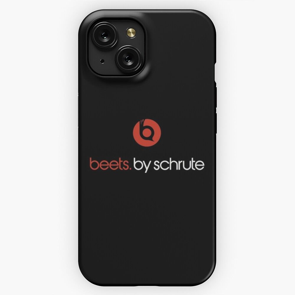 Beets By Schrute iPhone 15 Slim Phone Case Cover