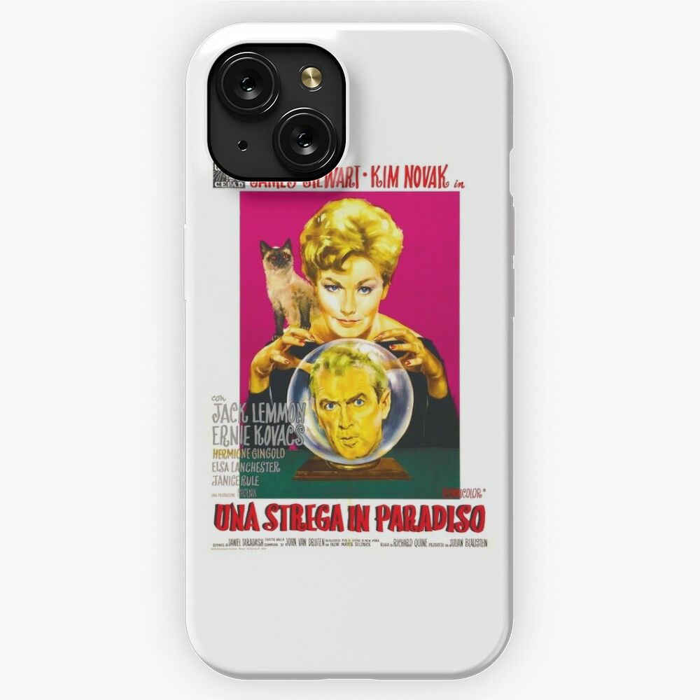 Bell Book And Candle 1958 Italian Movie iPhone 15 Slim Phone Case Cover