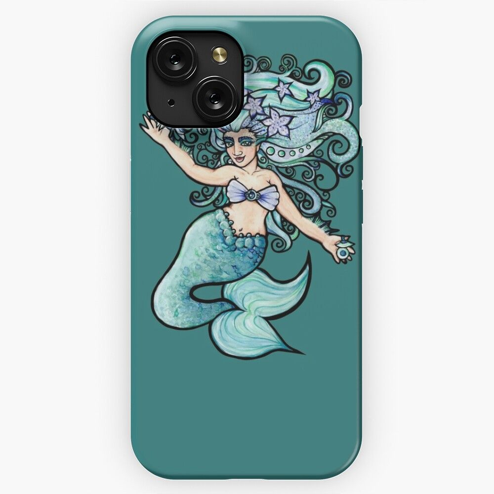Belly Dancer Mermaid iPhone 15 Slim Phone Case Cover