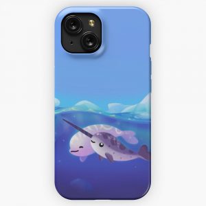 Beluga And Narwhal iPhone 15 Slim Phone Case Cover