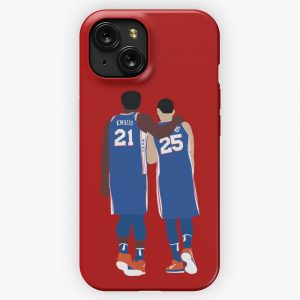 Ben Simmons And Joel Embiid iPhone 15 Slim Phone Case Cover