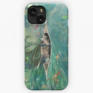 Beneath The Lillies iPhone 15 Slim Phone Case Cover