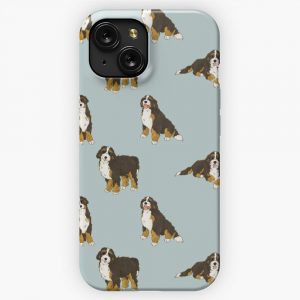 Bernedoodle Doodle Dog iPhone 15 Slim Phone Case Cover