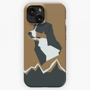 Bernese Mountain Dog 2 iPhone 15 Slim Phone Case Cover