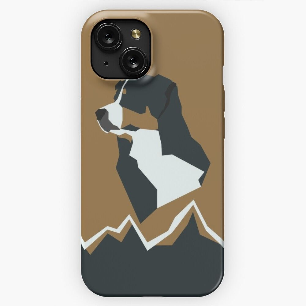 Bernese Mountain Dog 2 iPhone 15 Slim Phone Case Cover