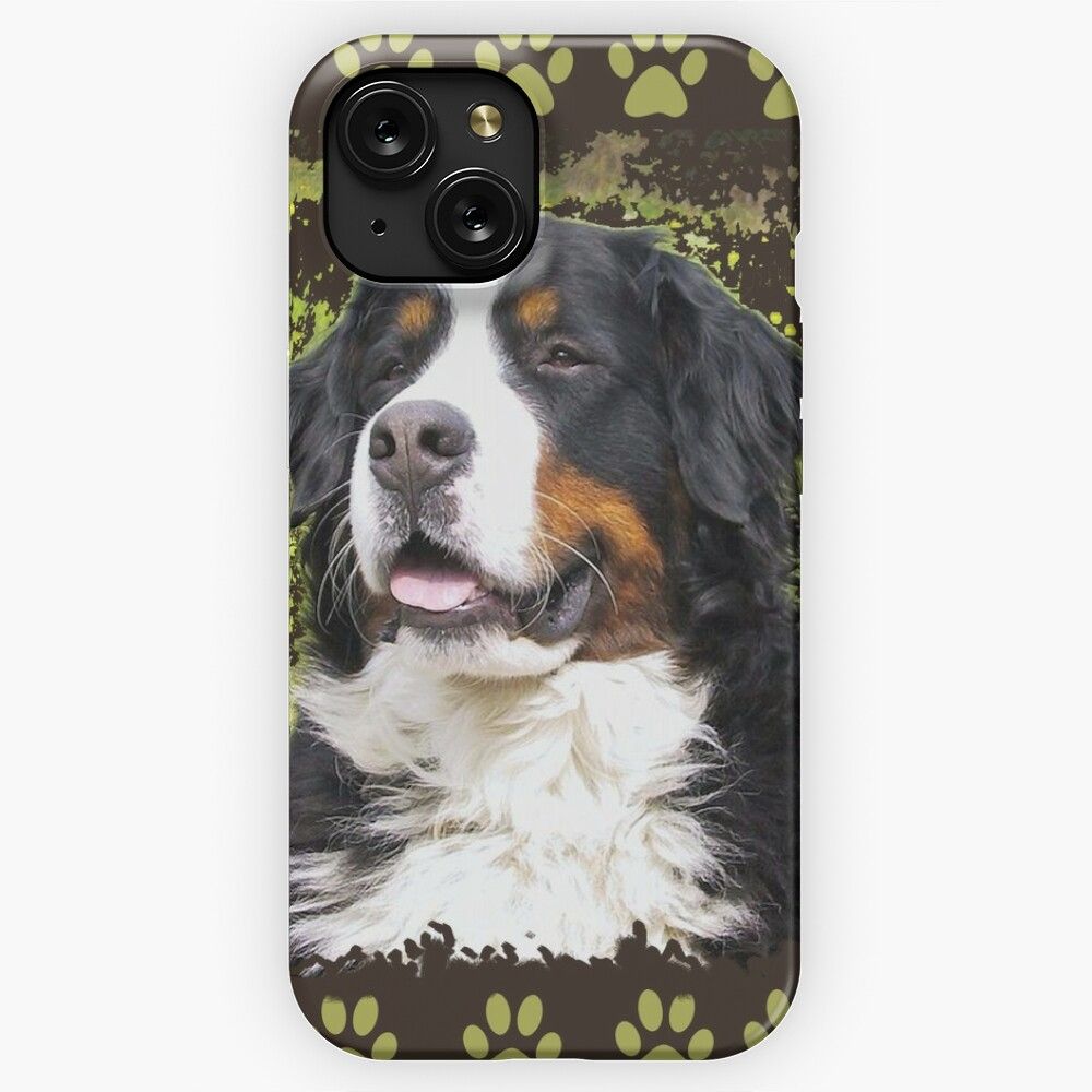 Bernese Mountain Dog 3 iPhone 15 Slim Phone Case Cover