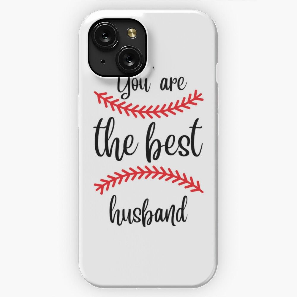 Best Husband Baseball iPhone 15 Slim Phone Case Cover