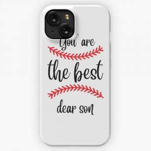 Best Son Baseball iPhone 15 Slim Phone Case Cover