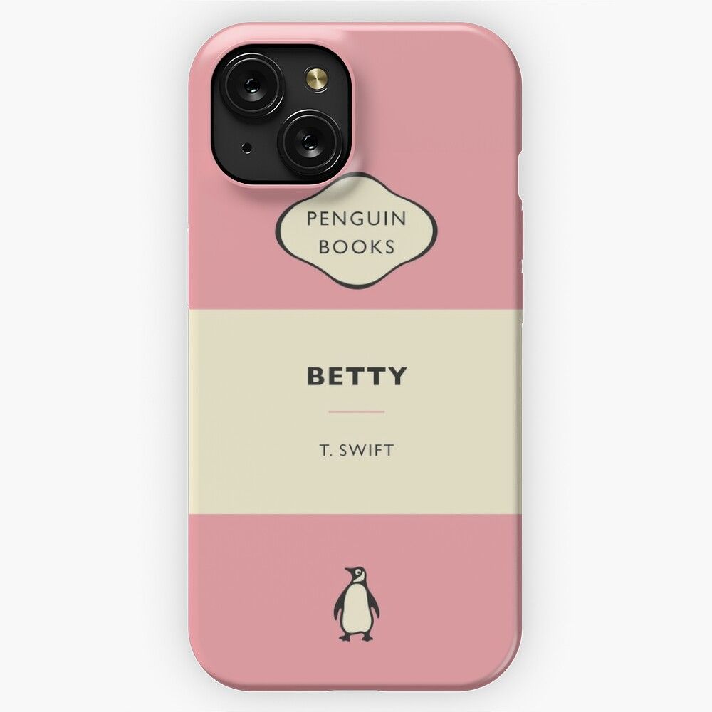Betty Book Cover iPhone 15 Slim Phone Case Cover