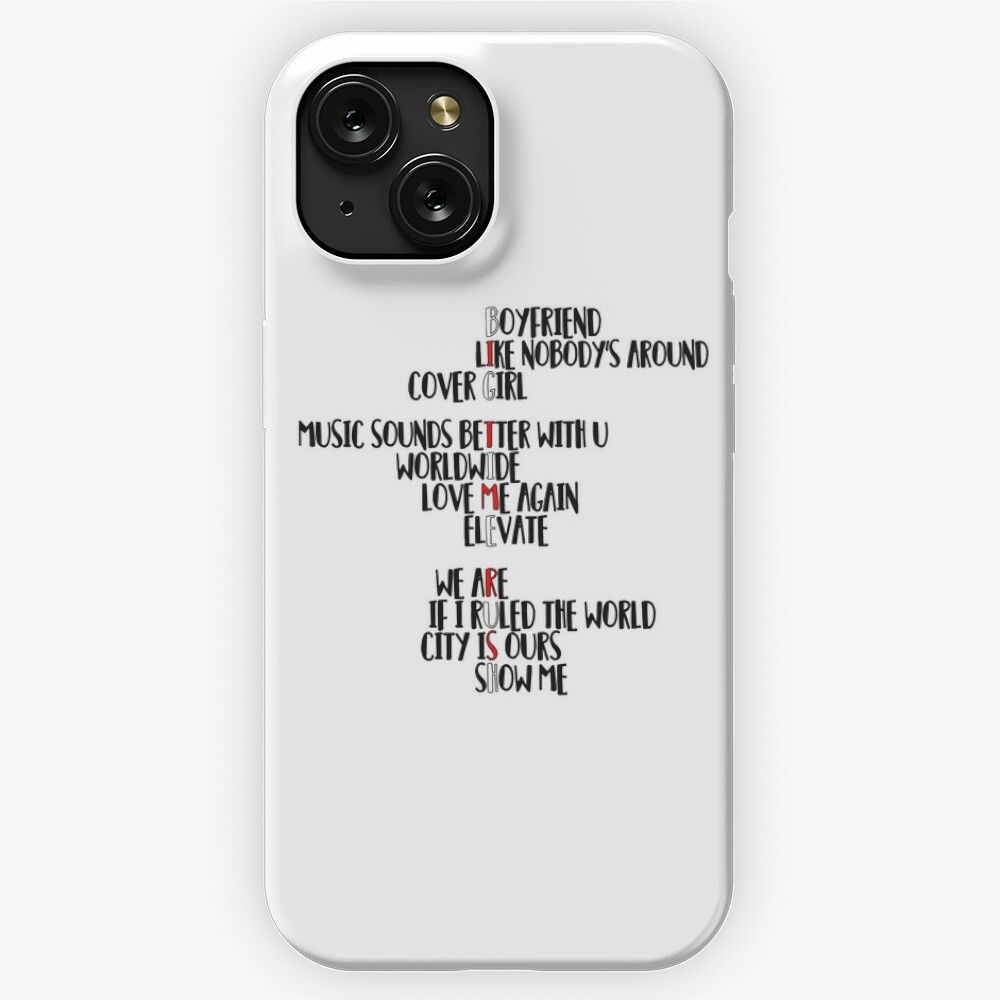 Big Time Rush iPhone 15 Slim Phone Case Cover