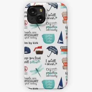 Bigger Sticker Pack I Smell Snow In Omnia Paratus A Film By Kirk iPhone 15 Slim Phone Case Cover