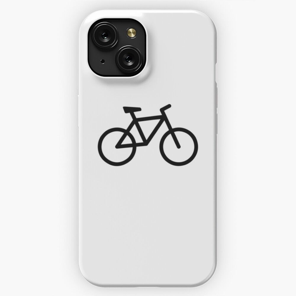 Bike Bicycle Tshirt iPhone 15 Slim Phone Case Cover