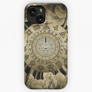 Bill Cipher Wheel 2 iPhone 15 Slim Phone Case Cover