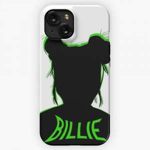 Billie Eillish Green iPhone 15 Slim Phone Case Cover