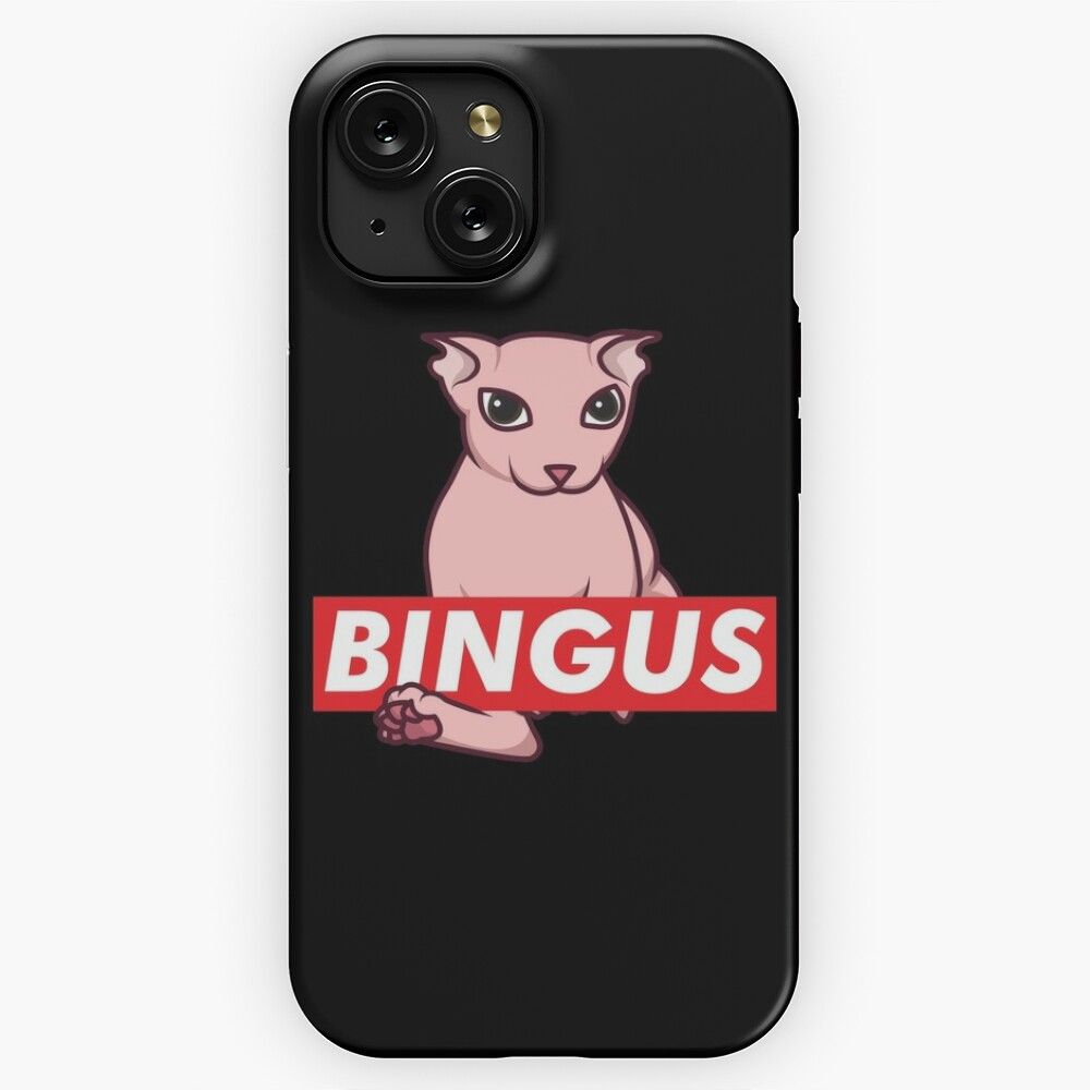 Bingus Red Label iPhone 15 Slim Phone Case Cover