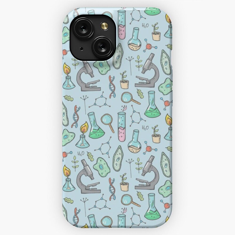 Biology And Chemistry iPhone 15 Slim Phone Case Cover