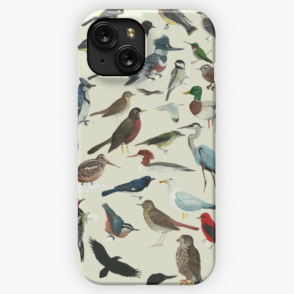 Bird Fanatic iPhone 15 Slim Phone Case Cover