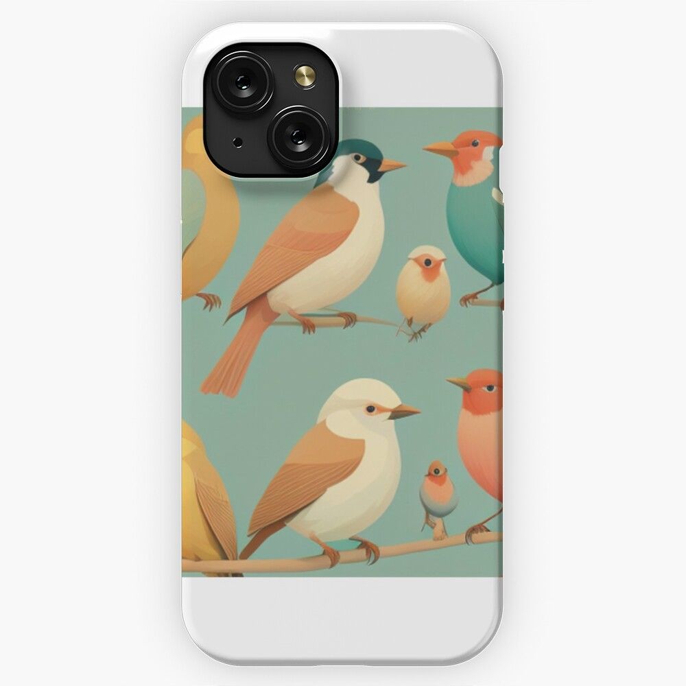 Birds iPhone 15 Slim Phone Case Cover