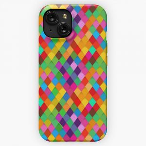 Birds Of Prey Colorful Diamonds iPhone 15 Slim Phone Case Cover