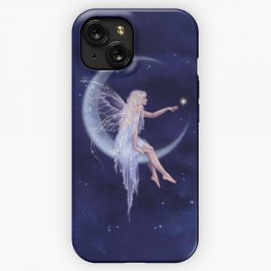 Birth Of A Star Moon Fairy iPhone 15 Slim Phone Case Cover