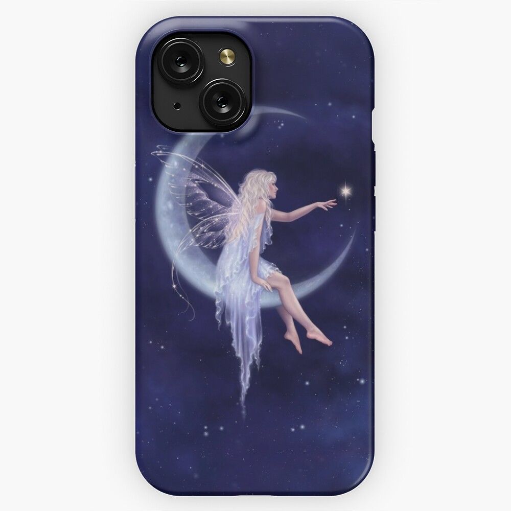 Birth Of A Star Moon Fairy iPhone 15 Slim Phone Case Cover