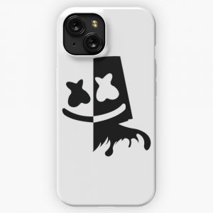 Black And White iPhone 15 Slim Phone Case Cover