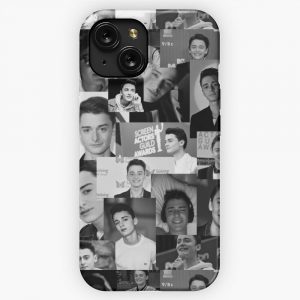 Black And White Noah Schnapp iPhone 15 Slim Phone Case Cover