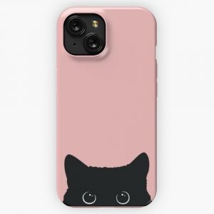 Black Cat 3 iPhone 15 Slim Phone Case Cover