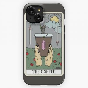 Black Coffee Reading iPhone 15 Slim Phone Case Cover