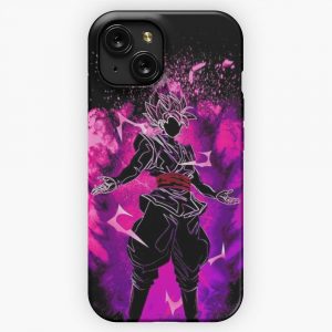 Black Goku Zamasu Soul iPhone 15 Slim Phone Case Cover