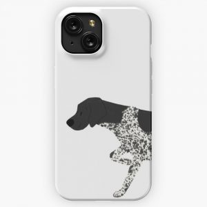 Black Heavy Ticked Gsp iPhone 15 Slim Phone Case Cover