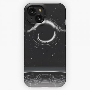 Black Hole The Singularity iPhone 15 Slim Phone Case Cover
