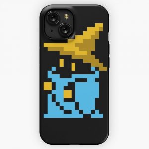 Black Mage Final Fantasy iPhone 15 Slim Phone Case Cover