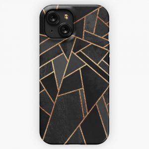 Black Night iPhone 15 Slim Phone Case Cover