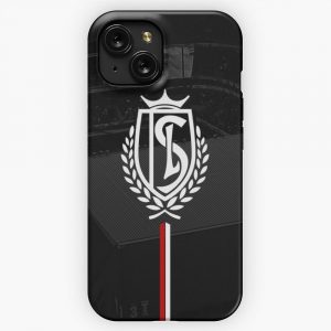 Black Standard De Lige iPhone 15 Slim Phone Case Cover
