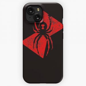Black Widow Spider 3 iPhone 15 Slim Phone Case Cover