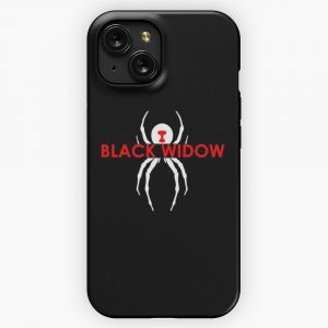 Black Widow Spider 4 iPhone 15 Slim Phone Case Cover